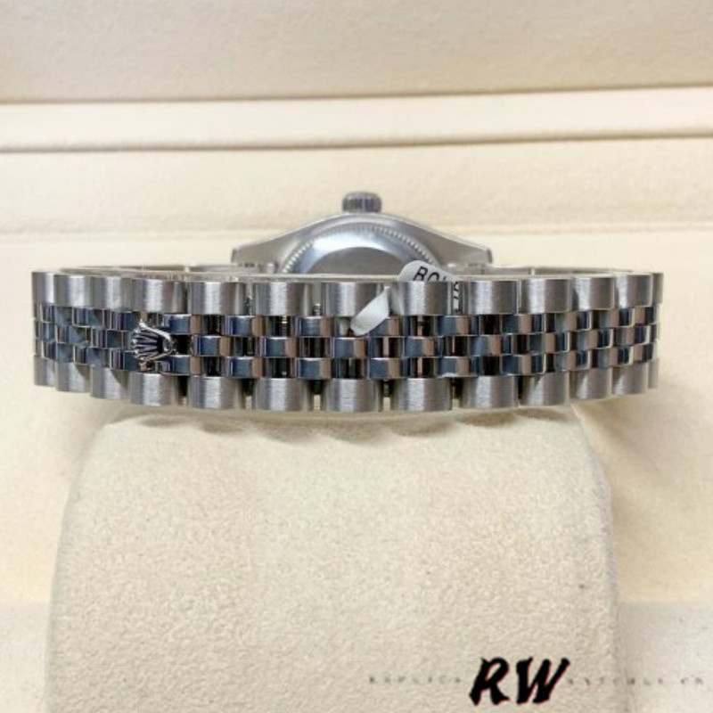 Rolex Datejust 179174 Blue Diamond Dial Fluted Bezel 26MM Lady Replica Watch