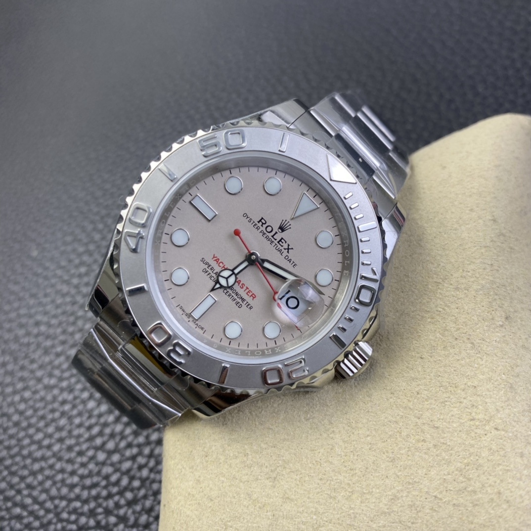 Rolex Yacht-Master 116622 Stainless Steel platinum Dial 40mm Mens Replica Watch