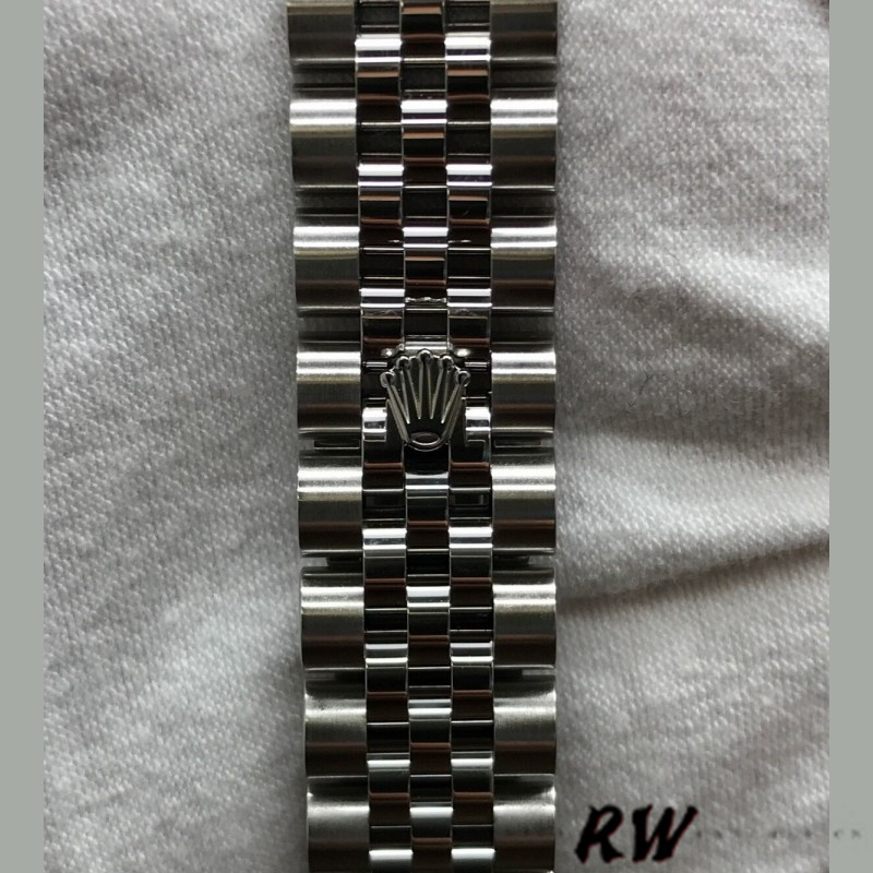 Rolex Datejust 178344 Rhodium Grey Dial Jubilee Bracelet 31MM Lady Replica Watch