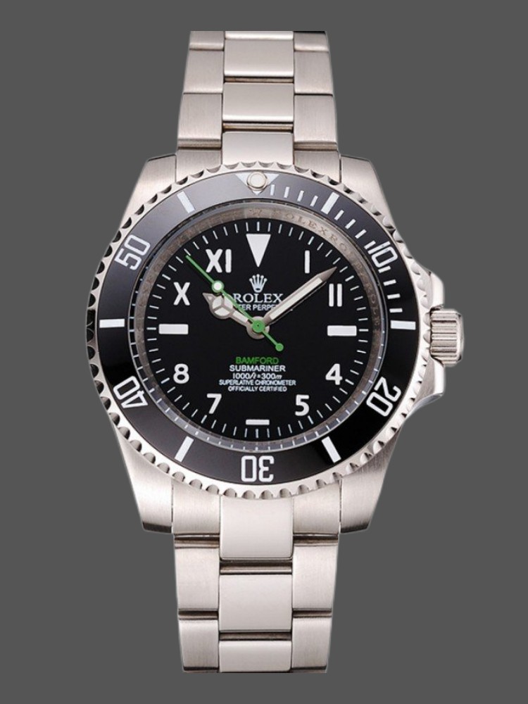 Rolex Submariner PR16233NBB Black Dial 41mm Mens Replica Watch
