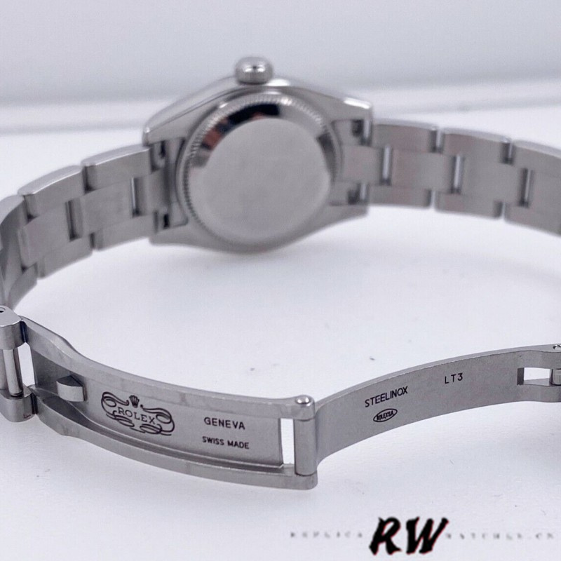 Rolex Oyster Perpetual 176200 Pink Dial Domed Bezel 26MM Lady Replica Watch