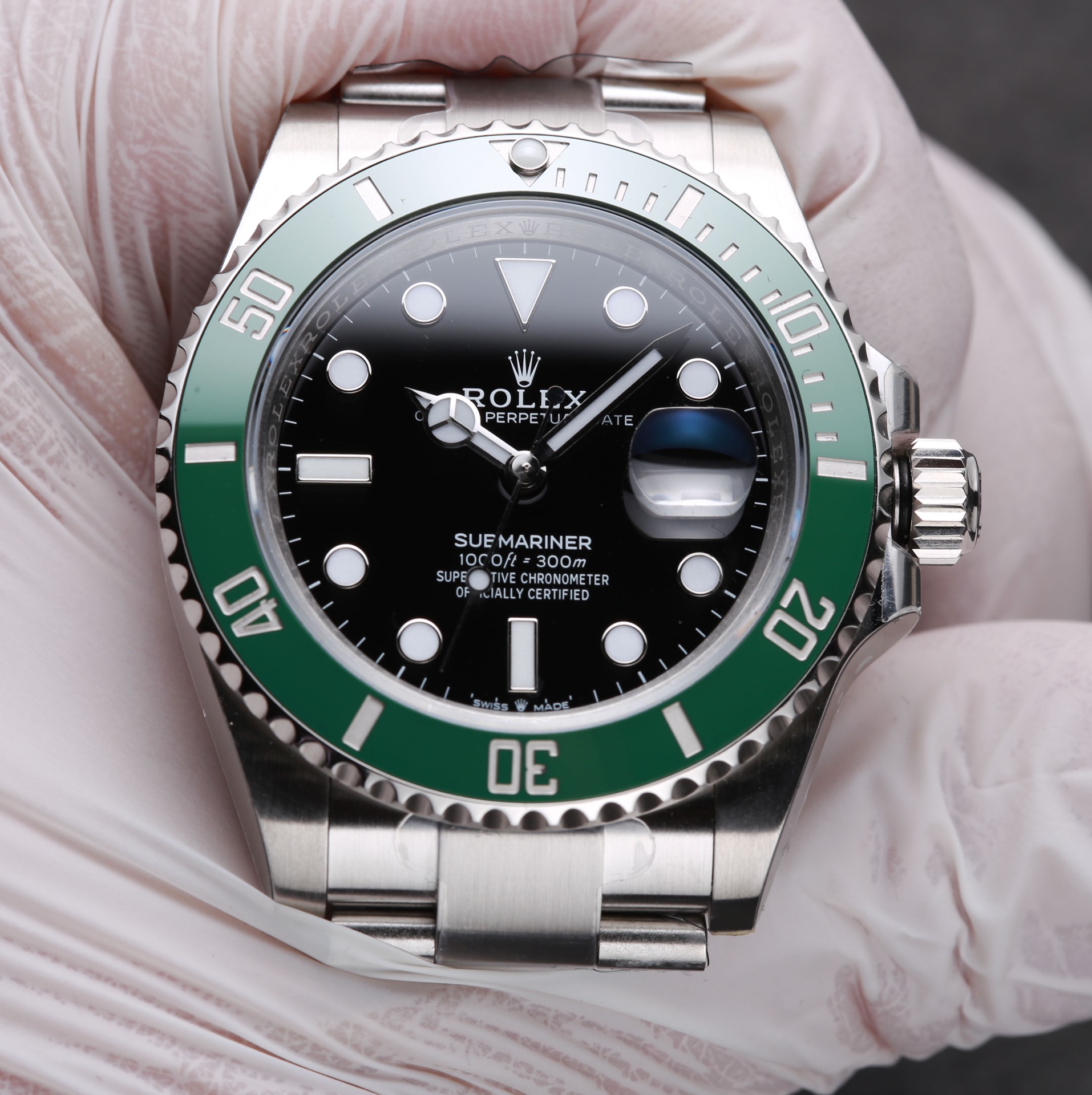 Rolex Submariner 126610LV Green Bezel Black Dial 41mm Mens Watch