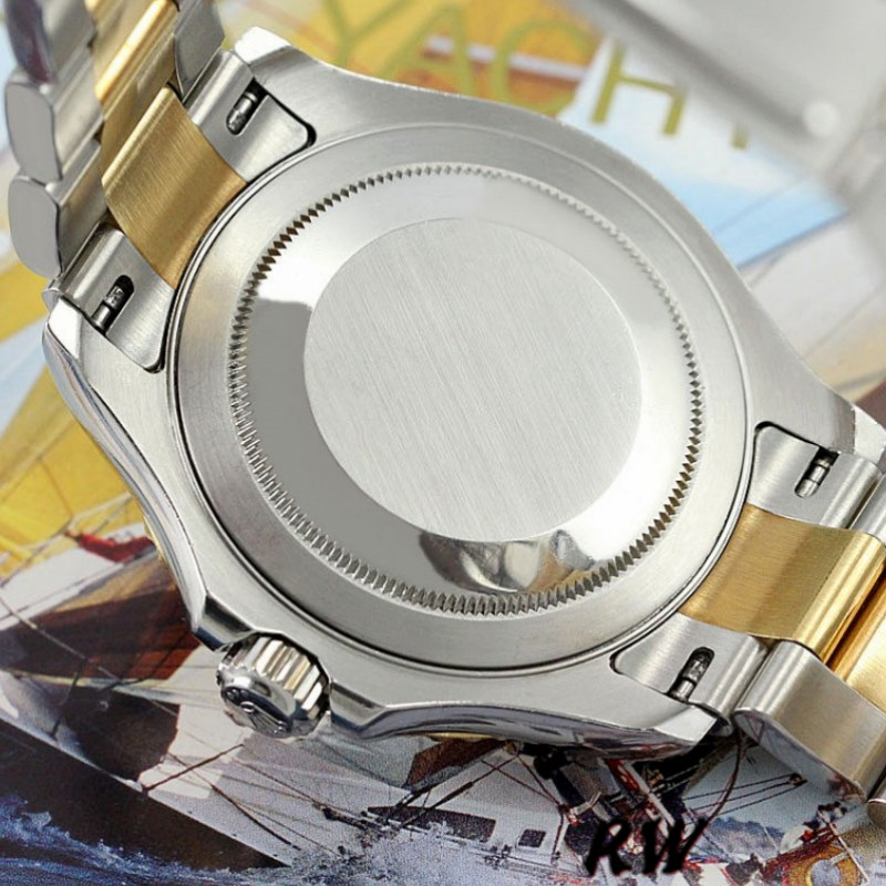 Rolex Yachtmaster 16623 Steel Yellow Gold Mother of Pearl White Dial 40MM Mens Replica Watch