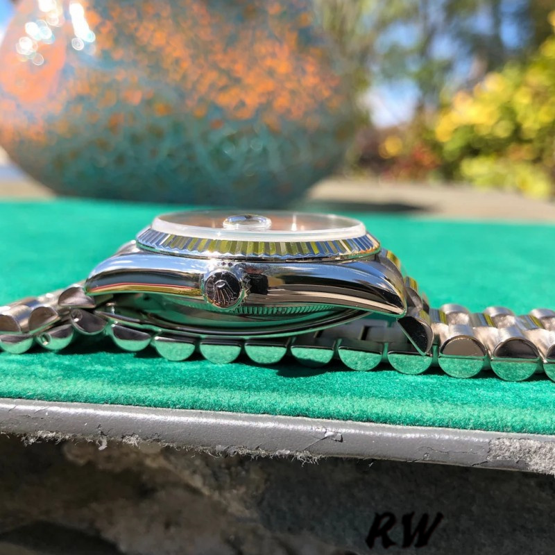 Rolex Day-Date 118239 Silver Roman Numeral 36mm Unisex Replica Watch