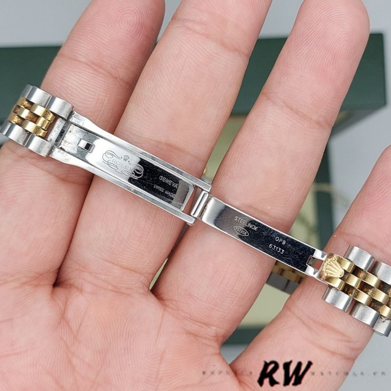 Rolex Datejust 179173 Meteorite Grey Diamond Dial Fluted Bezel 26MM Lady Replica Watch