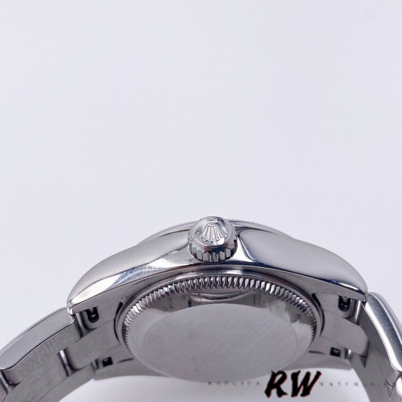 Rolex Oyster Perpetual 176200 Pink Dial Domed Bezel 26MM Lady Replica Watch