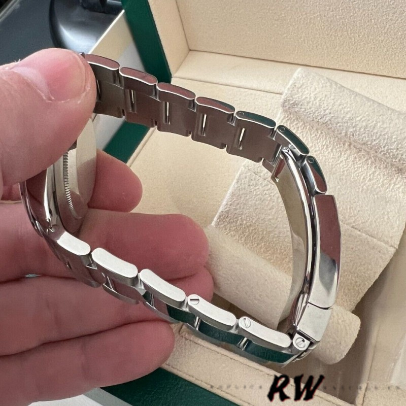 Rolex Datejust 126334 0029 Fluted Bezel Green Motif Dial 41MM Mens Replica Watch