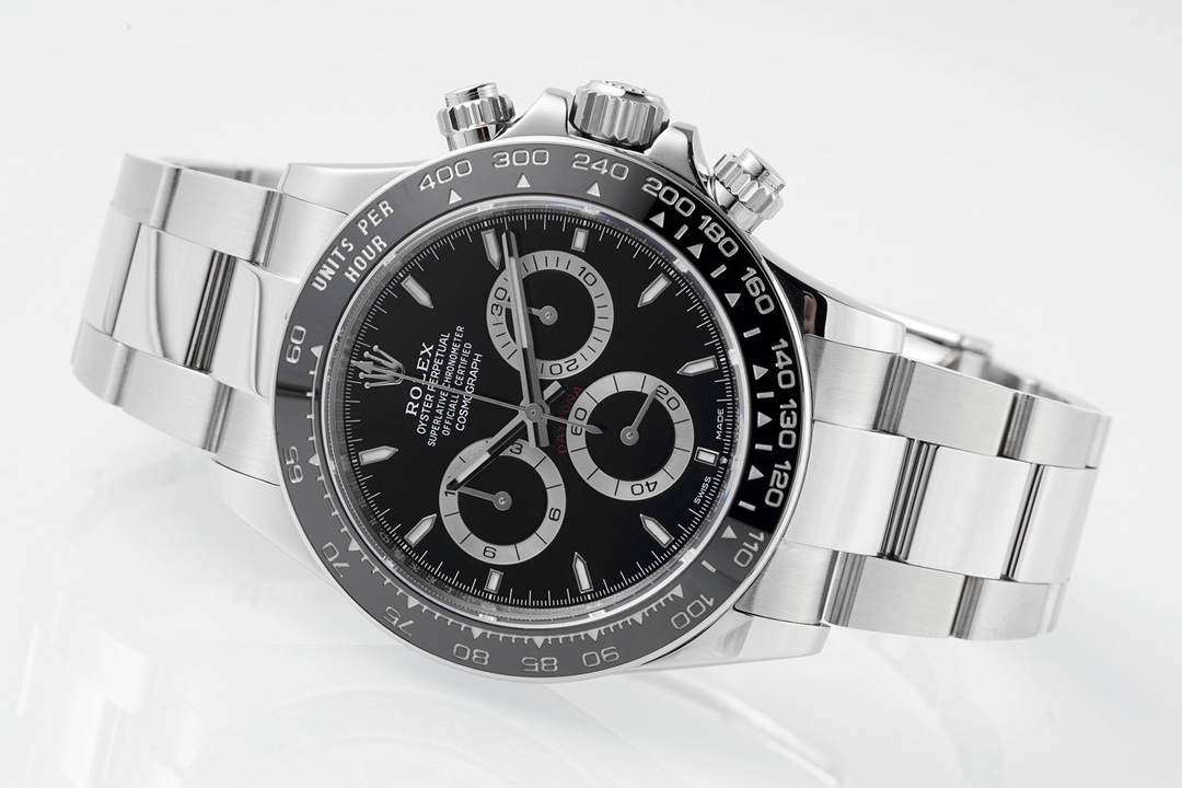 Rolex Cosmograph Daytona 116500LN Ceramic Bezel Black Dial 40mm Mens Replica Watch
