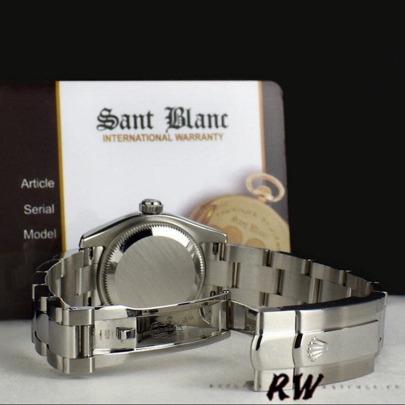 Rolex Datejust 179160 Domed Bezel Silver Index Dial 26MM Lady Replica Watch