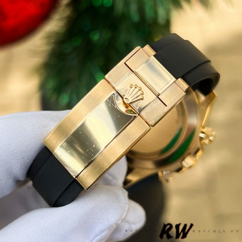 Rolex Daytona 116518LN Black Diamond Dial 40mm Mens Replica Watch