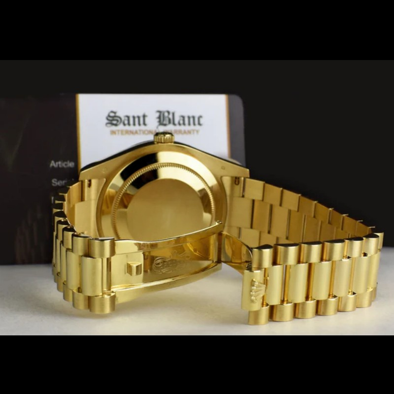 Rolex Day-Date 218238 Ivory Dial Yellow Gold 41MM Mens Replica Watch