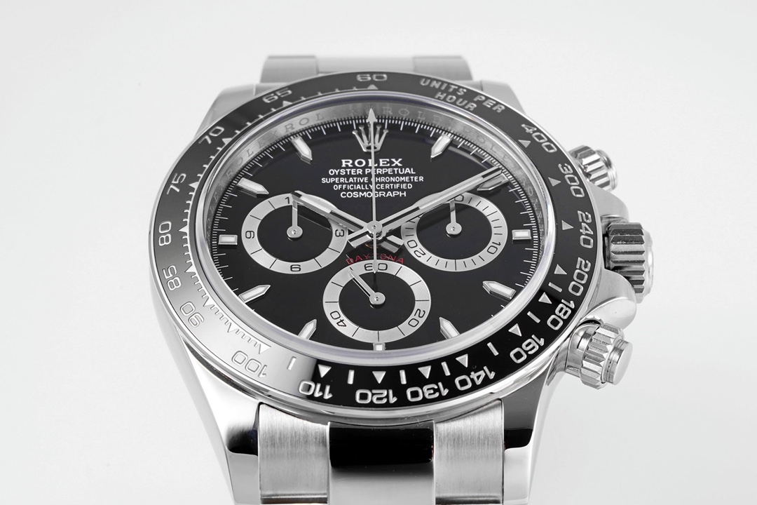 Rolex Cosmograph Daytona 116500LN Ceramic Bezel Black Dial 40mm Mens Replica Watch