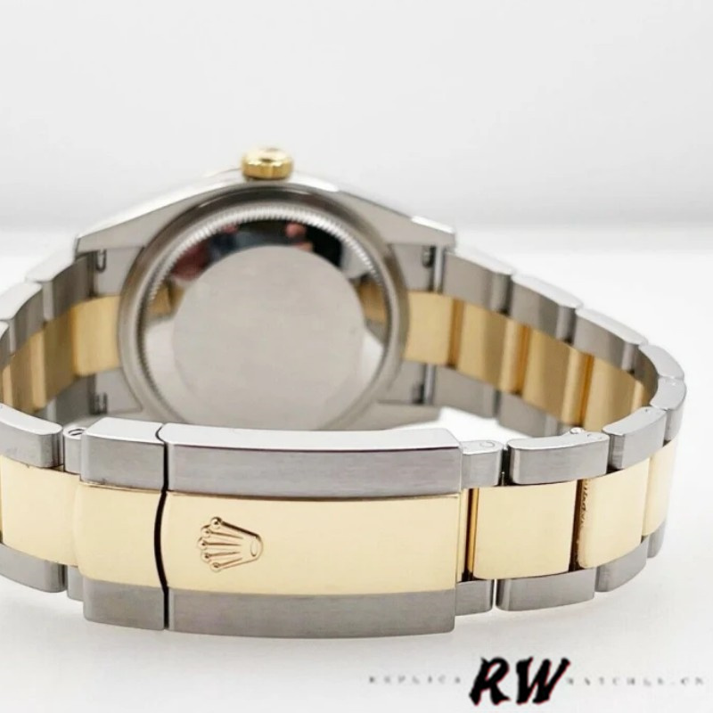 Rolex Datejust 126233 Black Diamond Dial Fluted Bezel 36MM Unisex Replica Watch