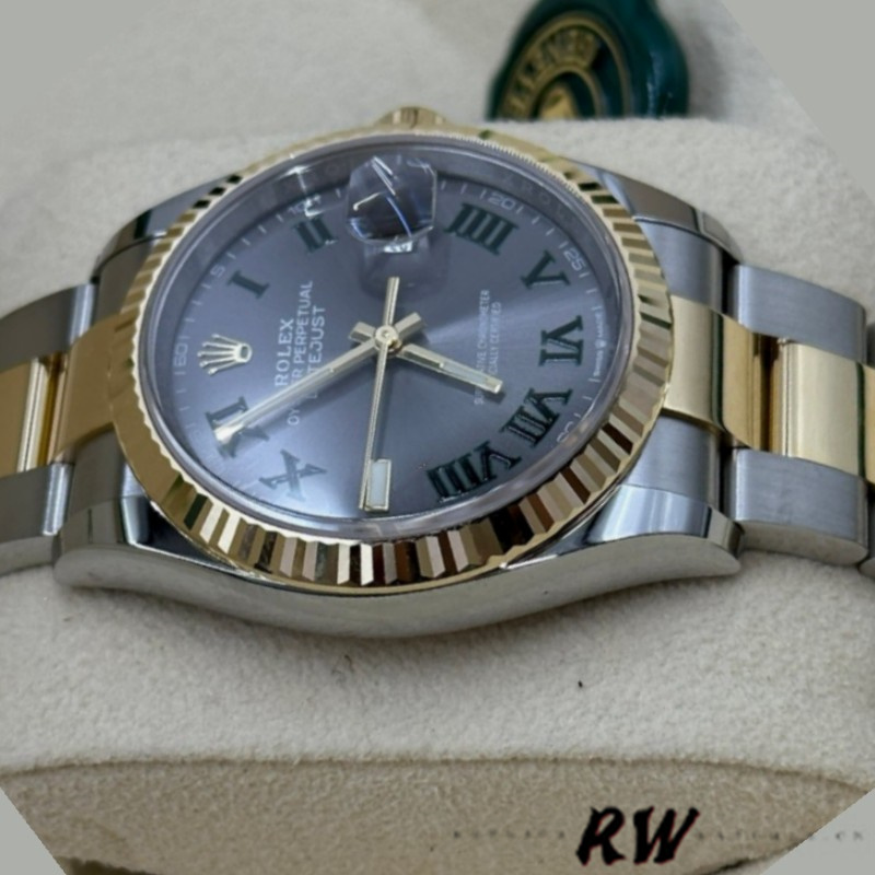 Rolex Datejust 126233 0036 Slate Grey Dial 36MM Unisex Replica Watch