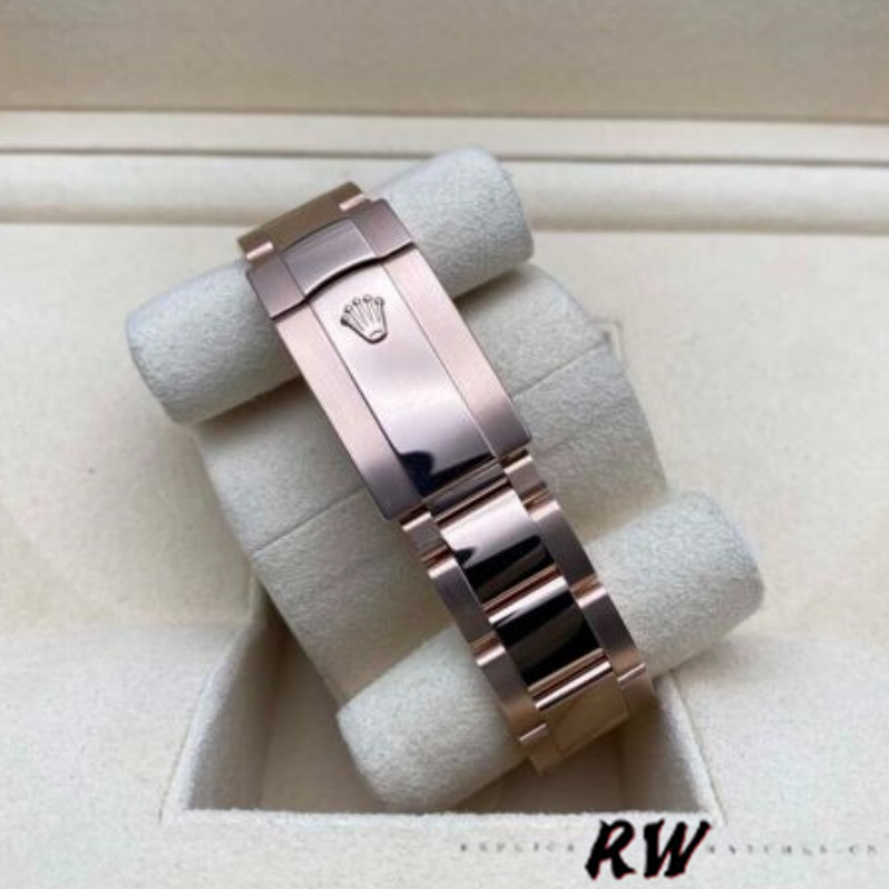 Rolex Sky-Dweller 326935 Rose Gold White Dial 42mm Mens Replica Watch