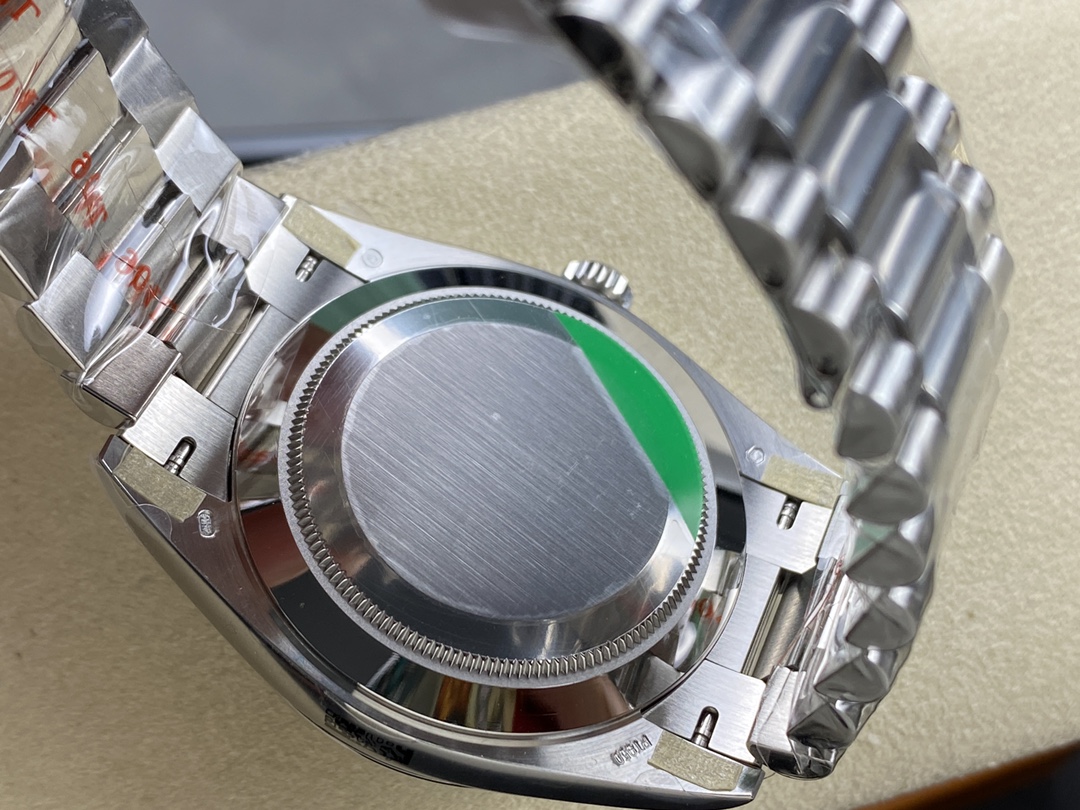 Rolex Day-Date 118239 Black Dial Fluted Bezel 36mm Unisex Replica Watch