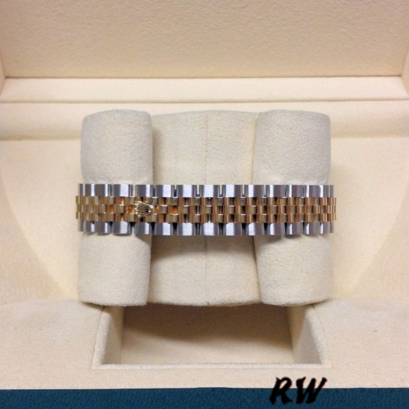 Rolex Datejust 279173 Champagne Diamond Dial Fluted Bezel 28mm Lady Replica Watch