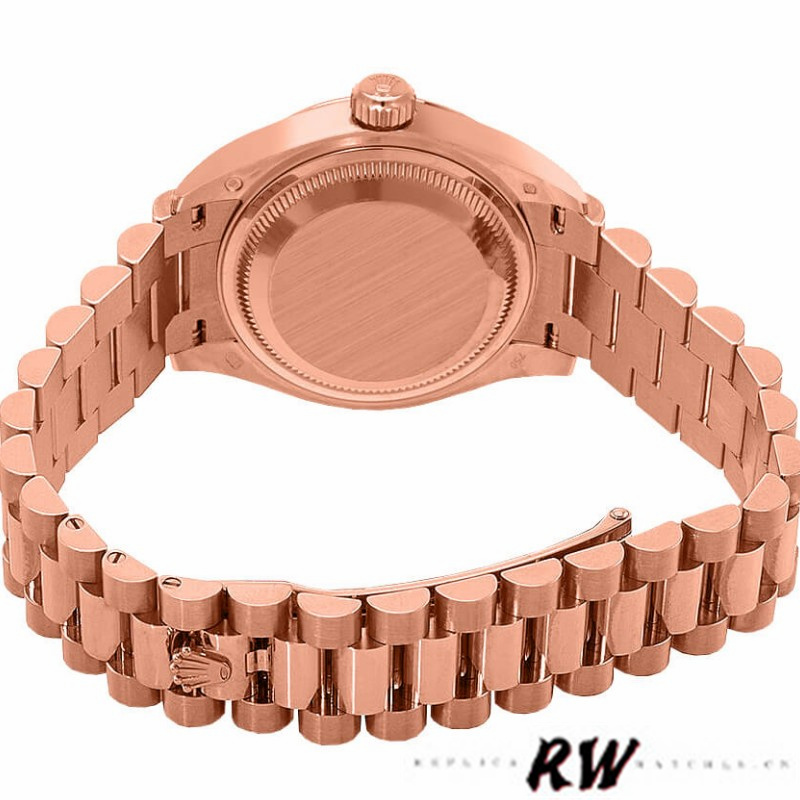 Rolex Datejust 279175 Olive Green Diamonds Dial Fluted Bezel 28mm Lady Replica Watch