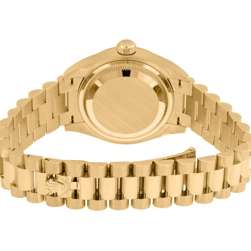 Rolex Datejust 179178 Champagne Diamonds Dial Yellow Gold 26MM Lady Replica Watch