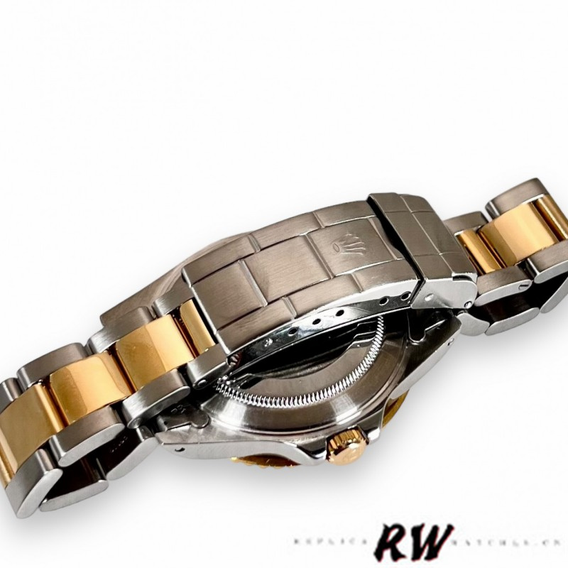 Rolex GMT-Master II 16713 White Gold Chocolate Dial 40mm Mens Replica Watch