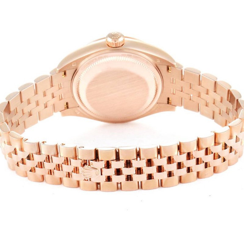 Rolex Datejust 279165 Chocolate Brown Dial Domed Bezel 28mm Lady Replica Watch