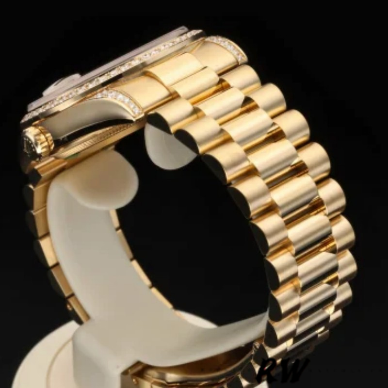 Rolex Day-Date 118388 Mother of Pearl Jubilee Diamond Dial 36mm Unisex Replica Watch