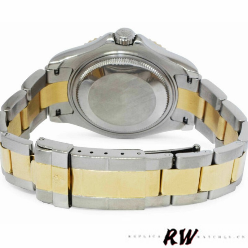 Rolex Yacht-Master 168623 Steel and Gold Blue Dial 35MM Unisex Replica Watch