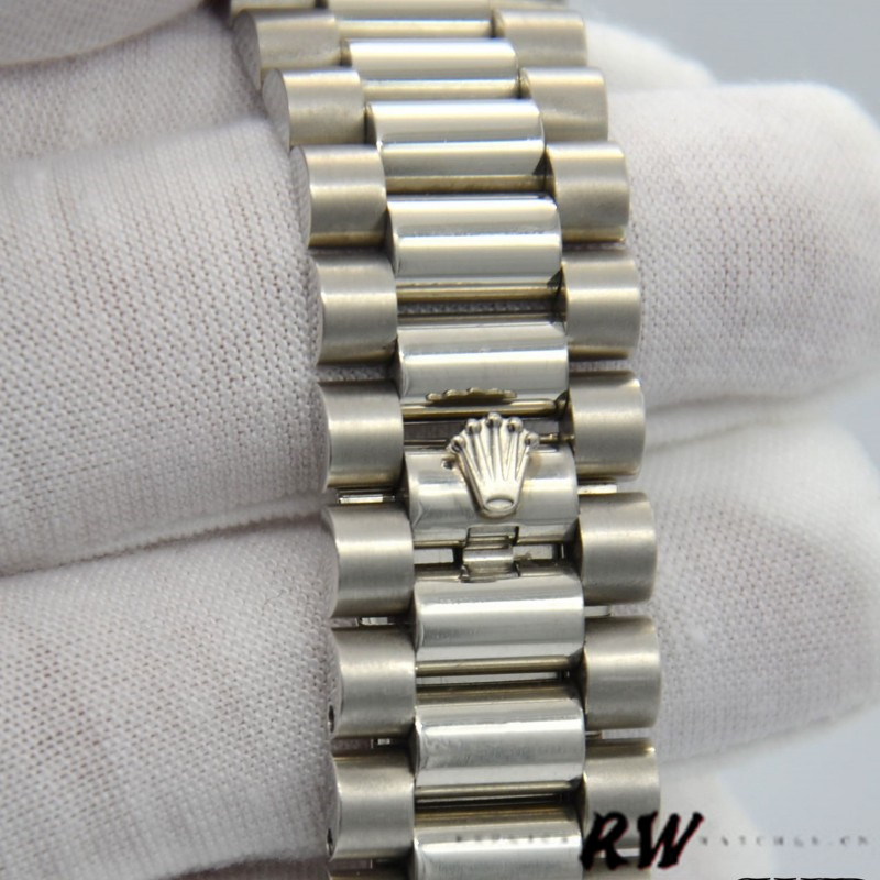 Rolex Day-Date 218206 Ice Blue Index Dial Platinum 41MM Mens Replica Watch