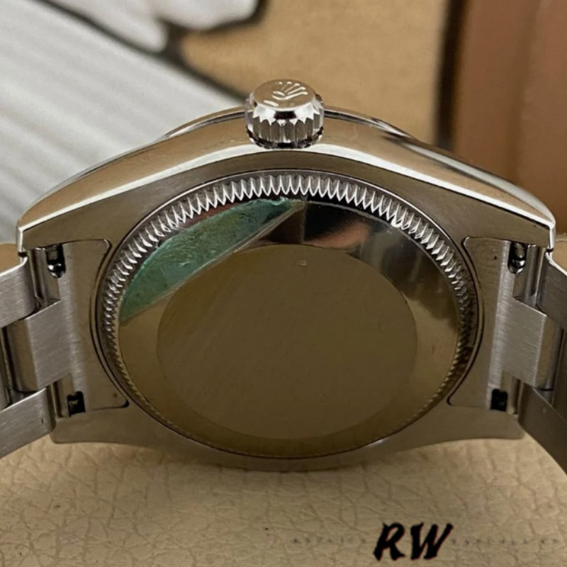 Rolex Oyster Perpetual 177200 Silver Dial Pink Markers 31mm Lady Replica Watch