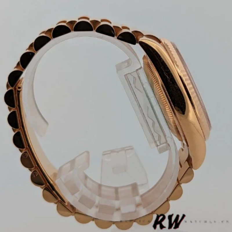 Rolex Day-Date 118235 Pink Roman Numeral dial 36mm Lady Replica Watch