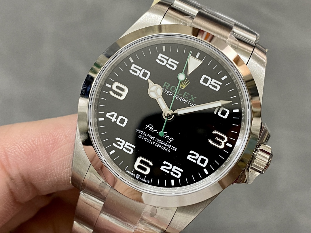 Rolex Air King 126900 0001 Oyster Stainless Steel 40mm Mens Replica Watch