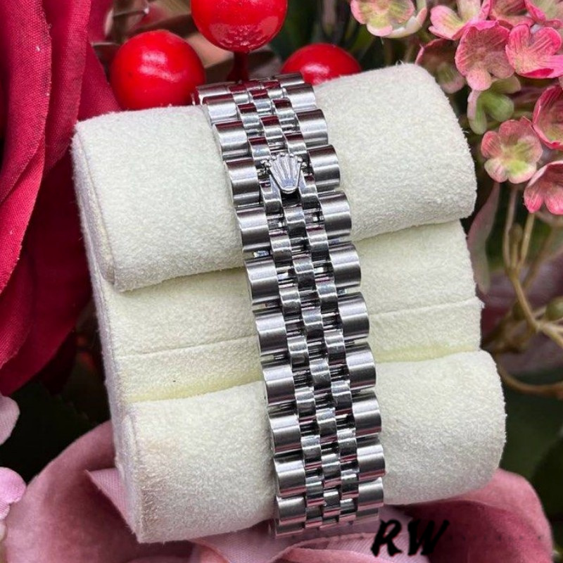 Rolex Datejust 178384 White Mother of Pearl Dial Diamonds 31MM Lady Replica Watch