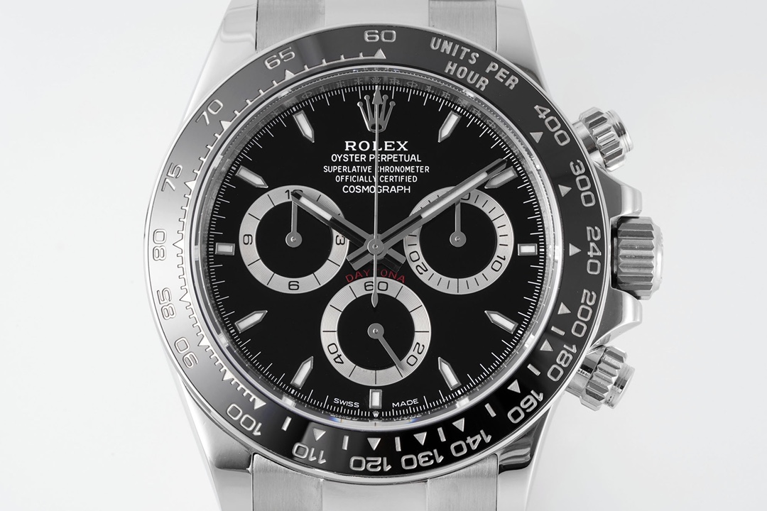 Rolex Cosmograph Daytona 116500LN Ceramic Bezel Black Dial 40mm Mens Replica Watch