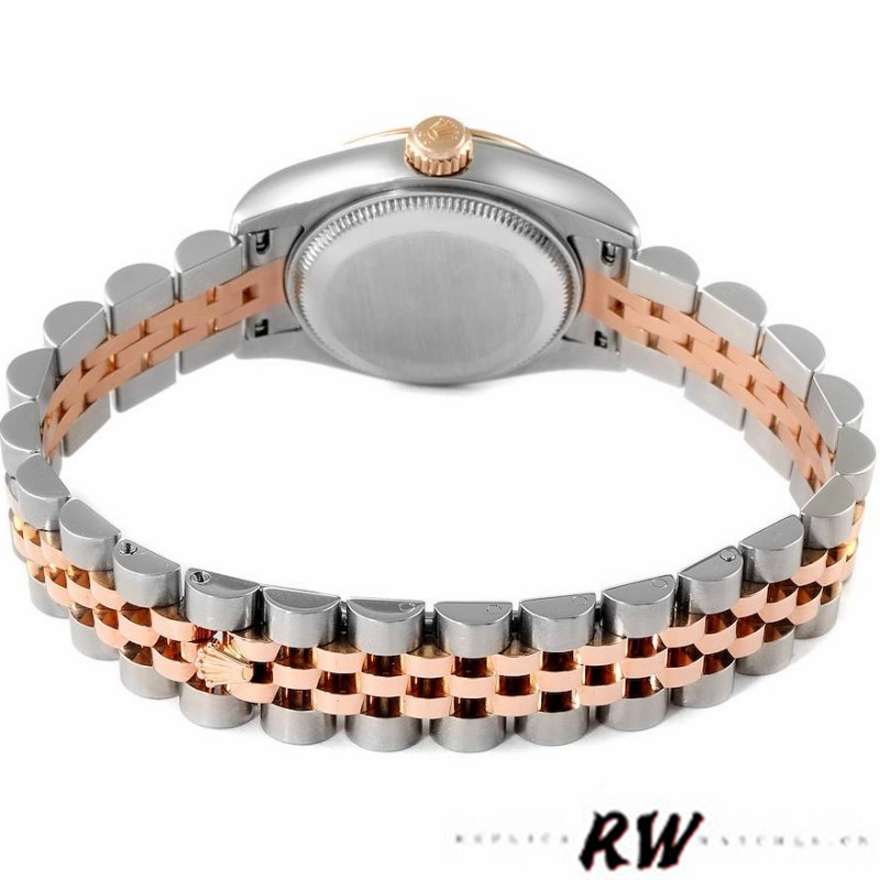 Rolex Datejust 179171 White Roman Numeral Dial Fluted Bezel 26MM Lady Replica Watch