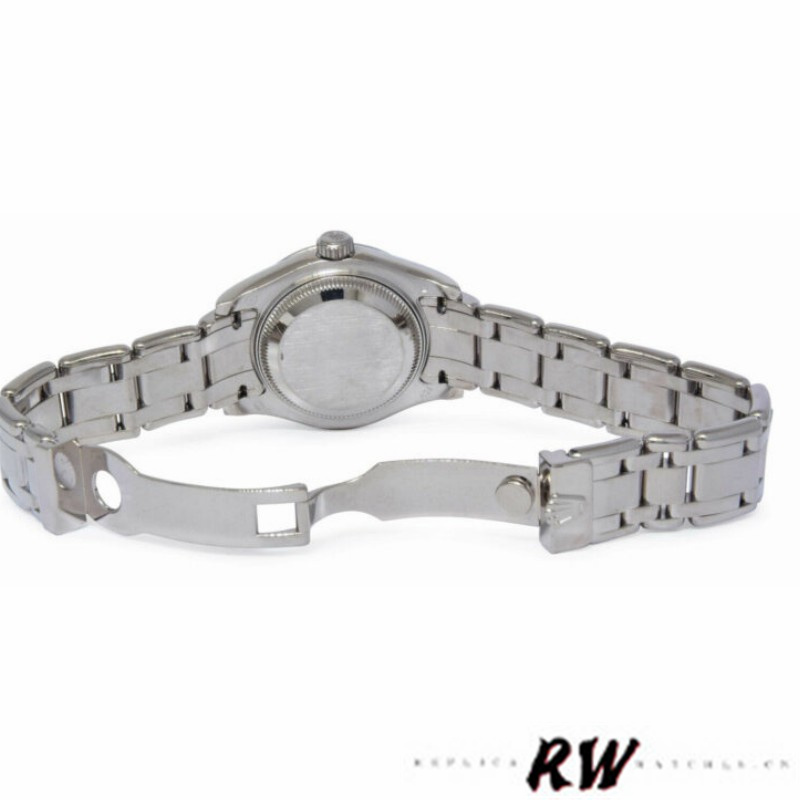 Rolex Pearlmaster 80319 Silver Diamond Dial 29MM Lady Replica Watch