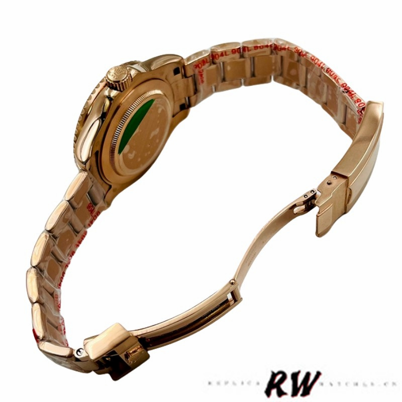 Rolex Yacht-Master 116695 Everose Gold Grey Dial 40MM Mens Replica Watch