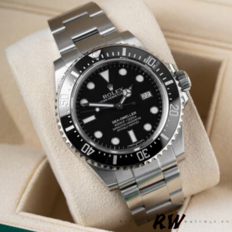 Rolex Sea-Dweller 4000 116600 0001 Black Dial 44mm Mens replica Watch
