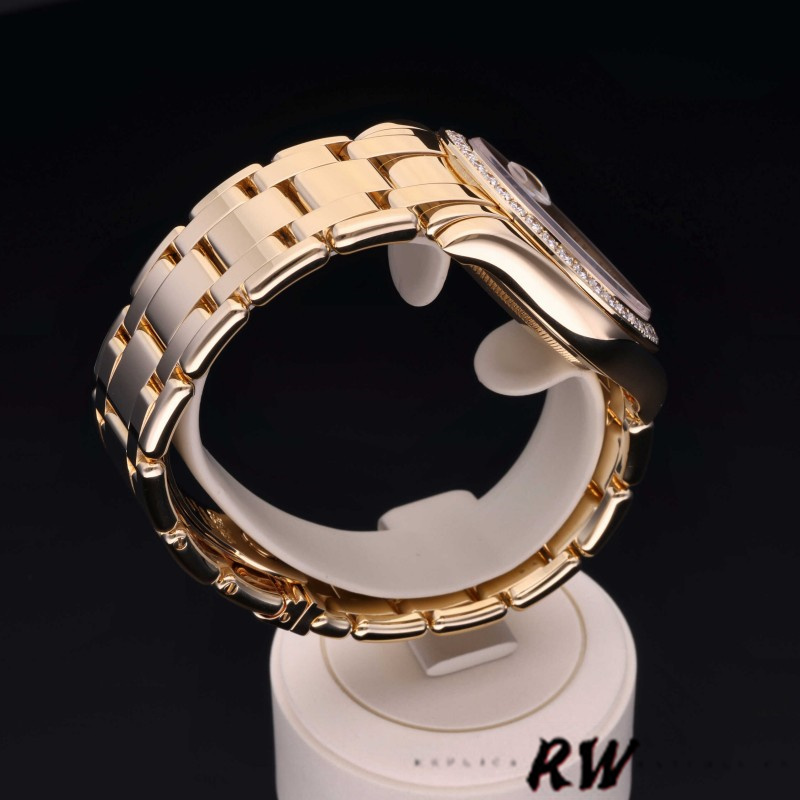 Rolex Day-Date 18948 Champagne Diamond Dial Special Edition 39MM Mens Replica Watch