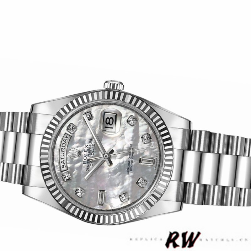 Rolex Day-Date 118239 MOP Dial 36mm Unisex Replica Watch