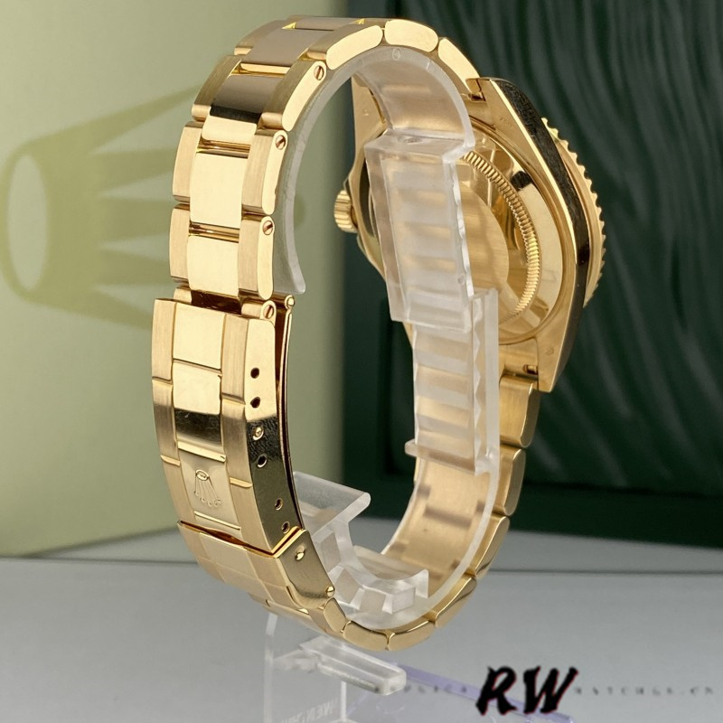 Rolex Submariner 16618 Serti Dial Blue Bezel 40mm Mens Replica Watch