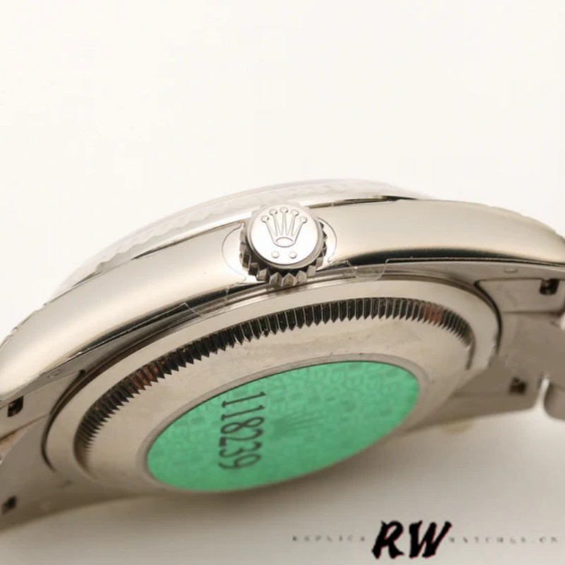 Rolex Day-Date 118239 White Gold Jubilee Chocolate Brown Dial 36mm Unisex Replica Watch