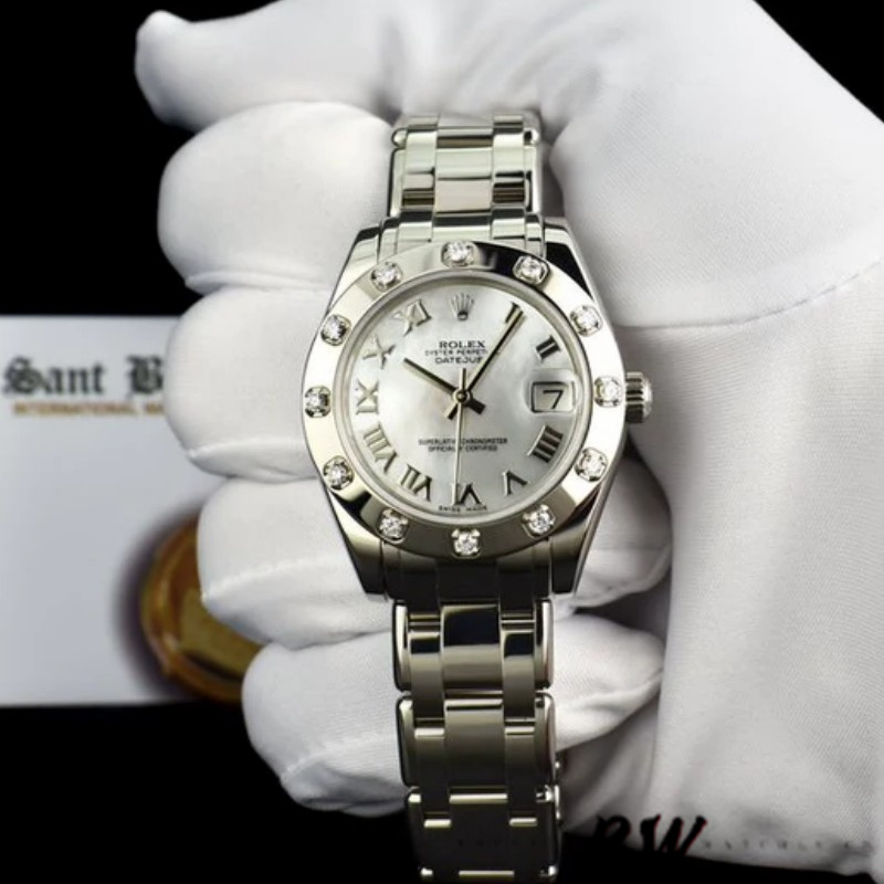 Rolex Pearlmaster Midsize 81319 MOP Dial 34MM Lady Replica Watch