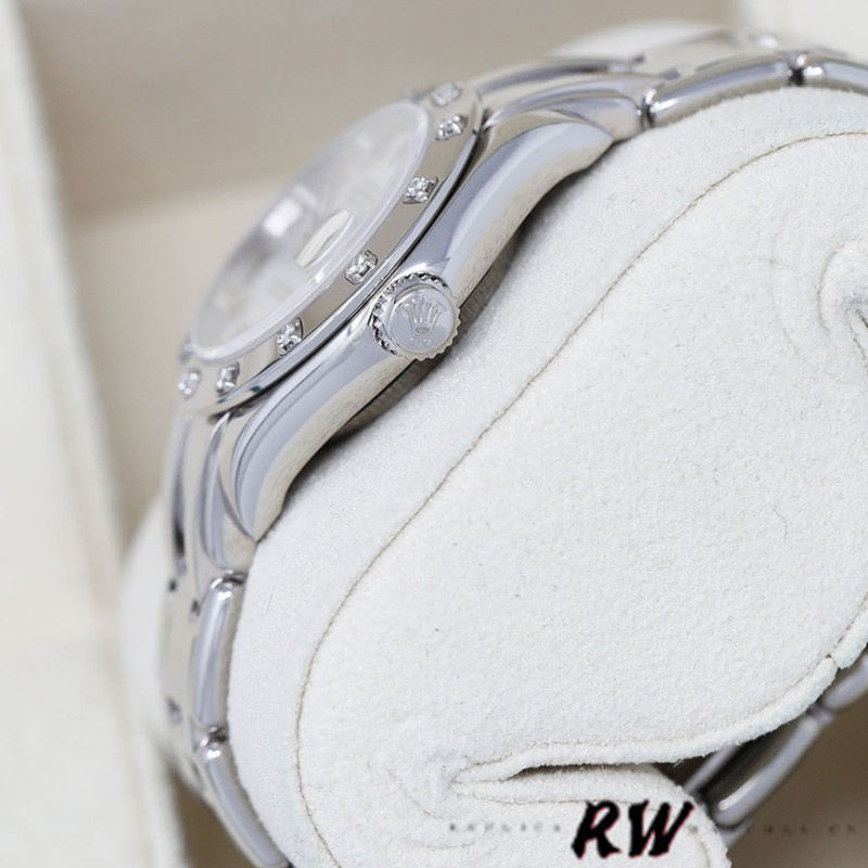 Rolex Pearlmaster 80319 MOP Roman Dial 29MM Lady Replica Watch