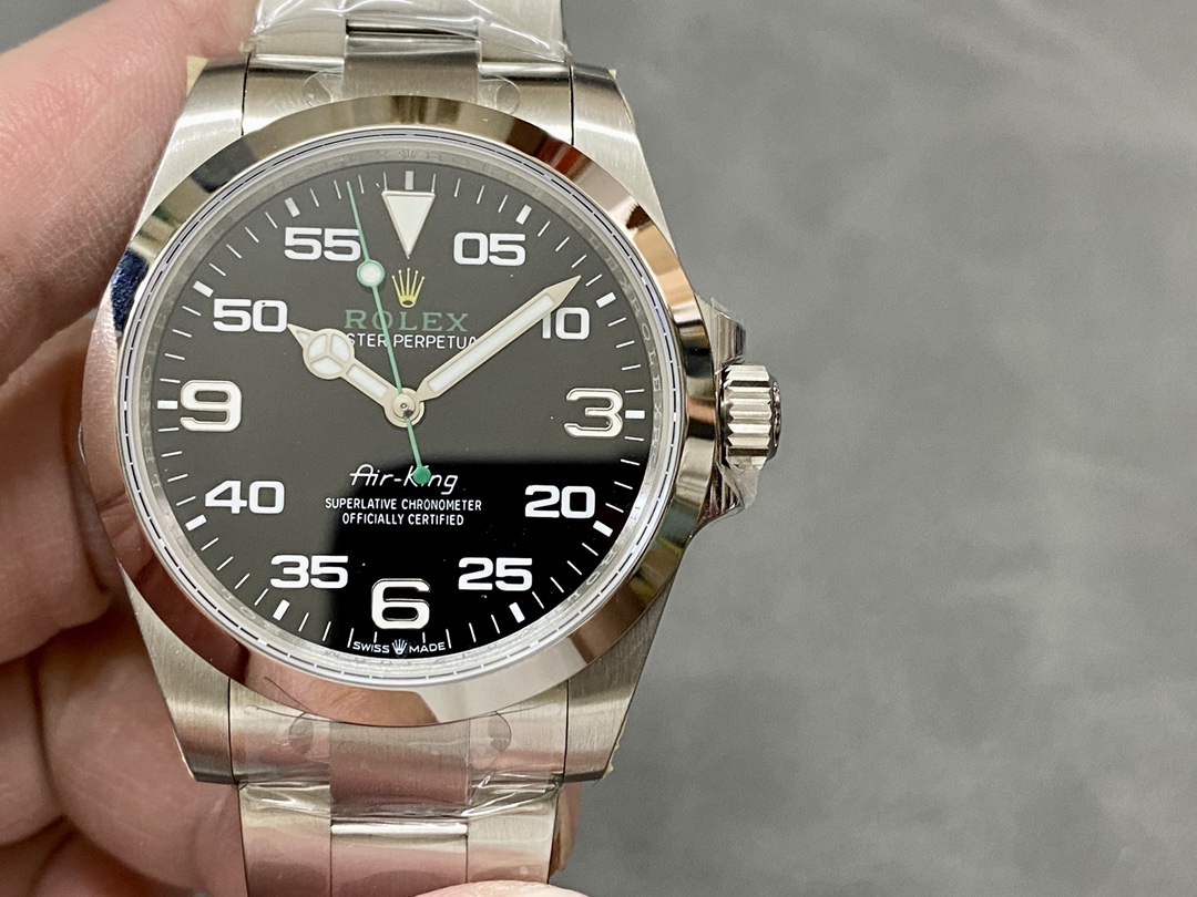 Rolex Air King 126900 0001 Oyster Stainless Steel 40mm Mens Replica Watch
