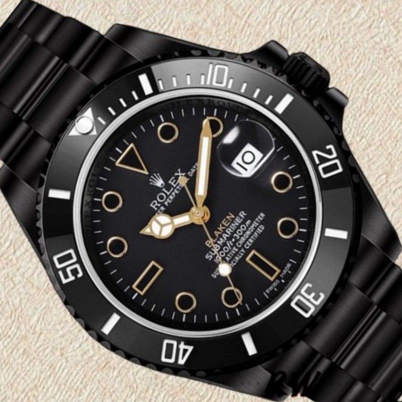 Rolex Submariner 116610 Black Dial Stainless Steel 40mm Mens Replica Watch