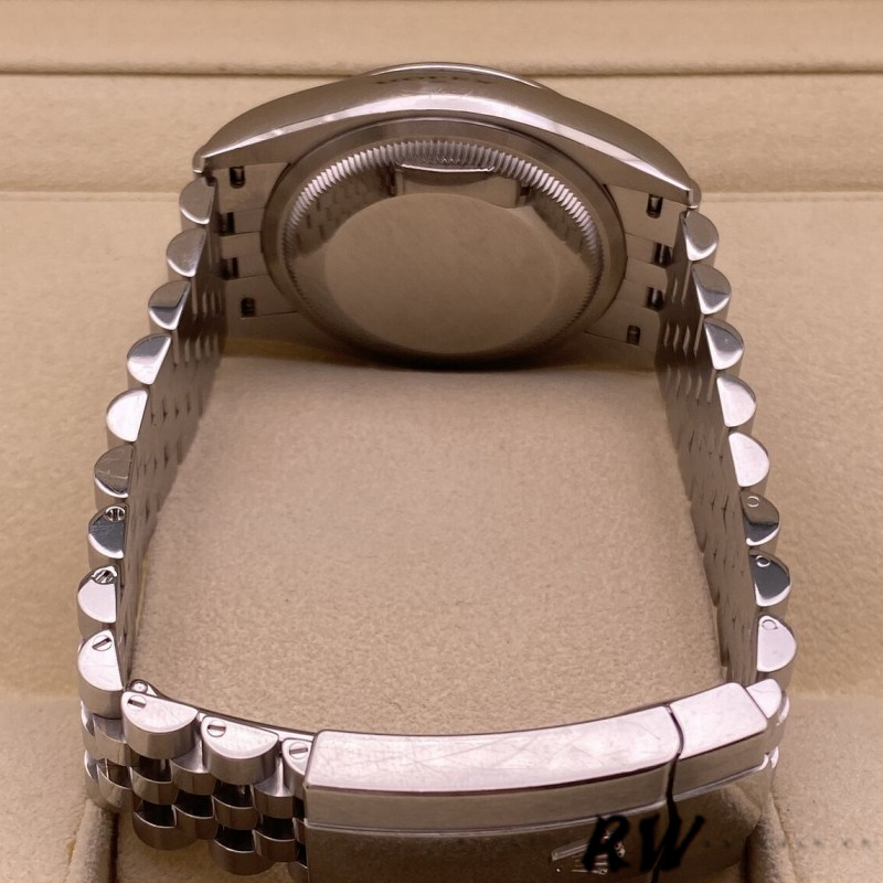 Rolex Datejust 126200 Blue Index Dial Jubilee Stainless Steel 36MM Unisex Replica Watch