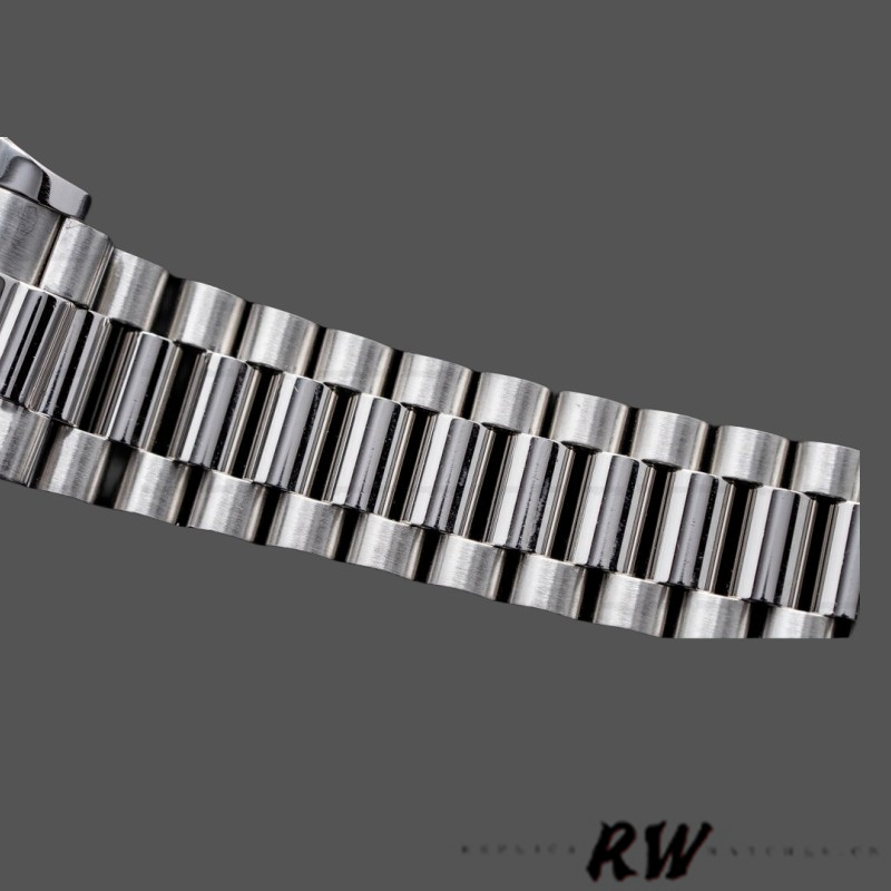 Rolex Day-Date 218206 Concentric Circle Ice Blue Dial Platinum 41MM Mens Replica Watch