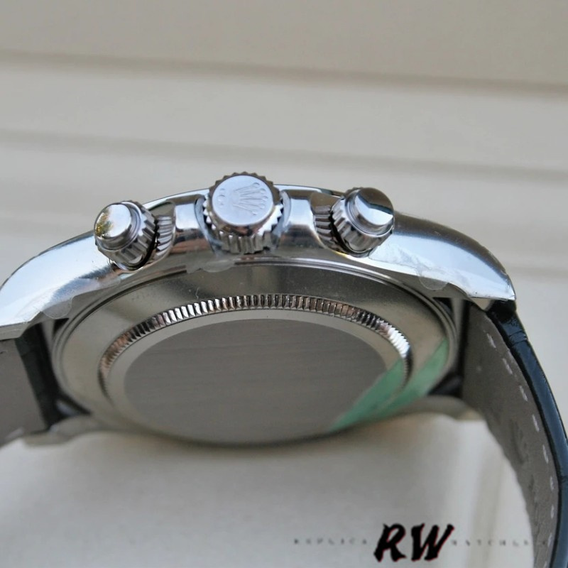 Rolex Daytona 116519 Meteorite Dial Leather strap 40mm Mens Replica Watch