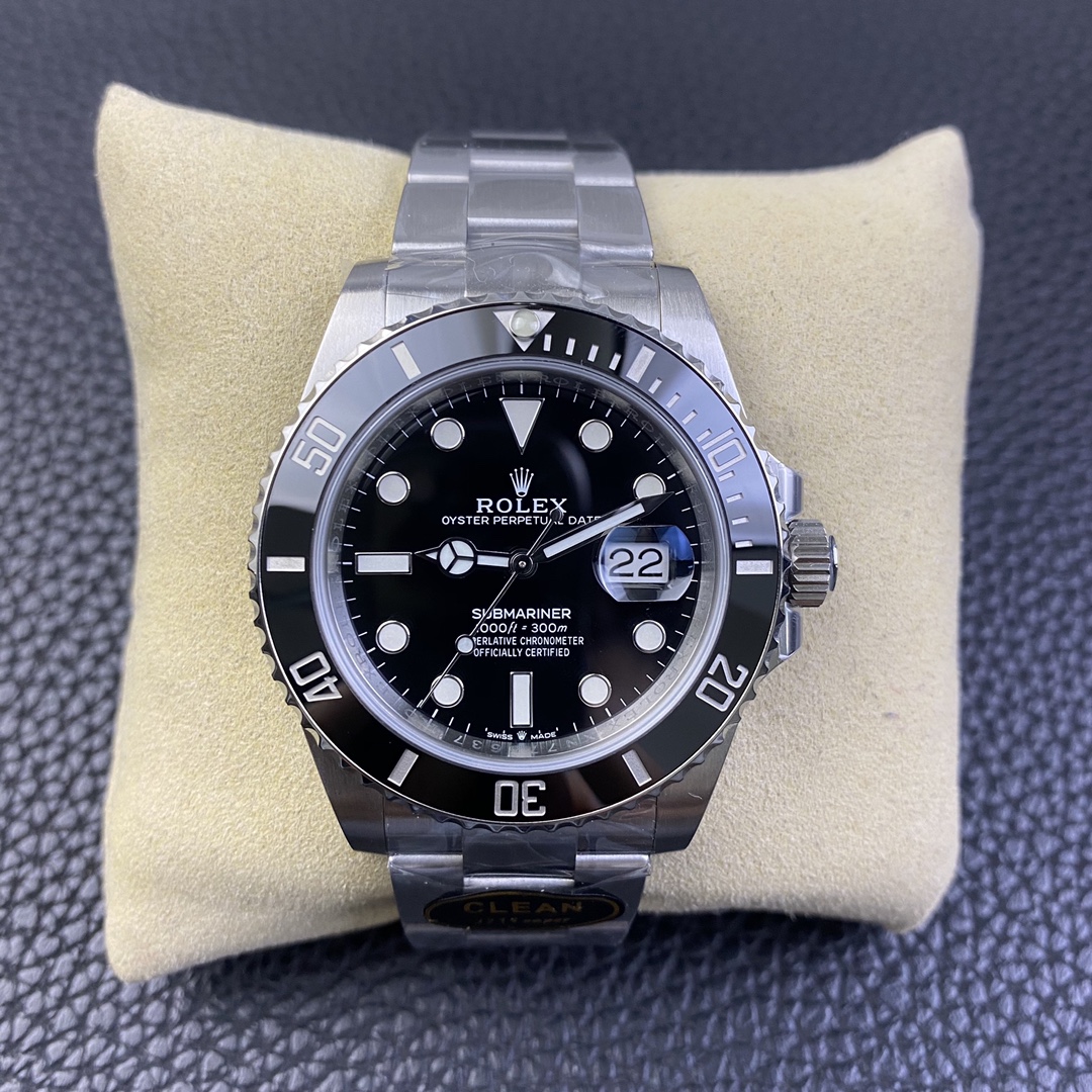 Rolex Submariner 126610LN 0001 Stainless steel Black Dial 41mm Mens Replica Watch