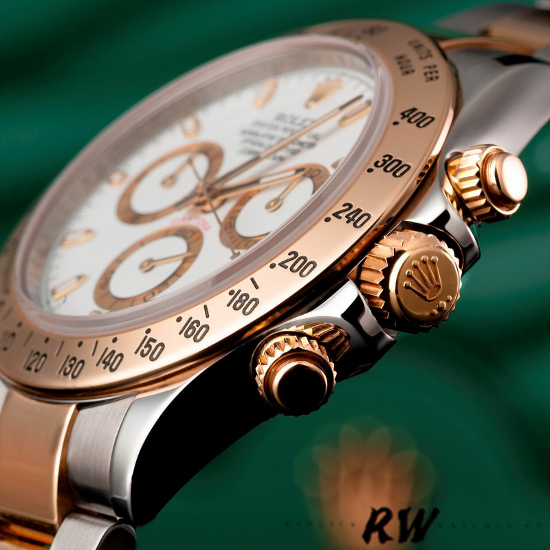 Rolex Daytona 116523 Stainless steel White Dial 40mm Mens Replica Watch